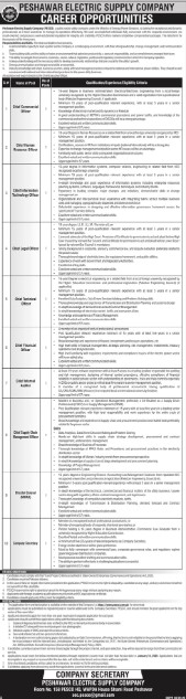 Peshawar Electric Supply Company Jobs 1 Peshawar Electric Supply Company Jobs